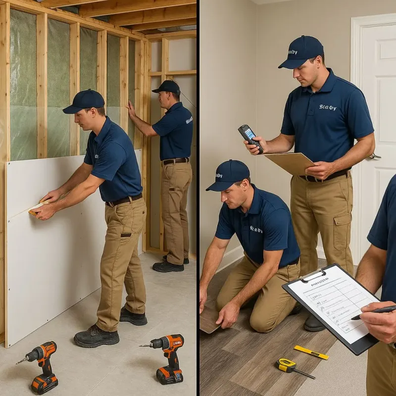 Repairs and Reconstruction process in Nanuet, NY
